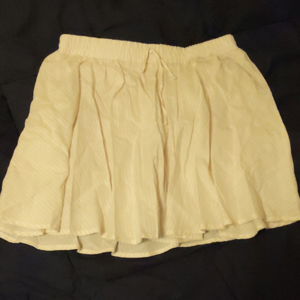 Nwt Girls Tiered Striped Skirt
